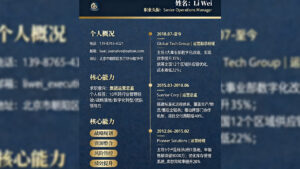 中英文简历模版和面试技巧